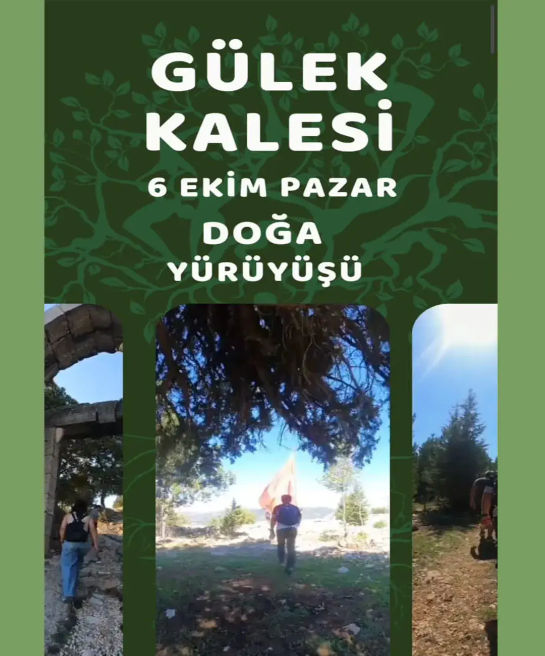 GÜLEK KALESİ DOĞA YÜRÜYÜŞÜ ve FOTOĞRAF GEZİSİ