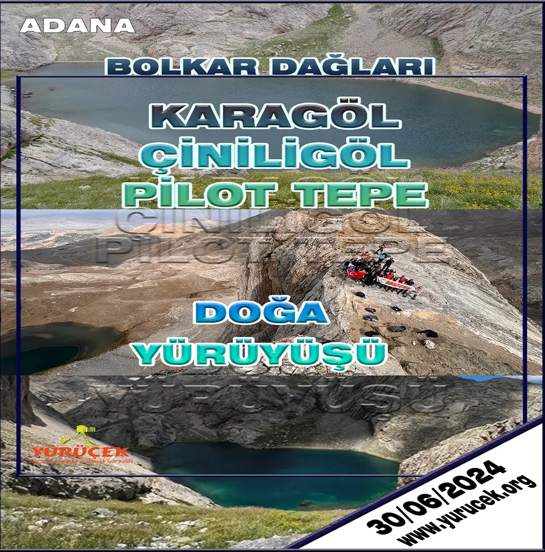 KARAGÖL  ÇİNİLİGÖL DOĞA YÜRÜYÜŞÜ ETKİNLİĞİ-PİLOT TEPE