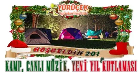 Yurucek ile Kampli Yil Basi Kutlamasi