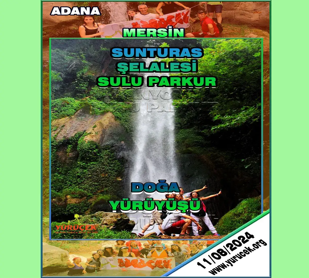 Suntras Şelalesi - Kivi bahceleri. Ender yasayabileceginiz hem macera hem doga guzelligi bir arada