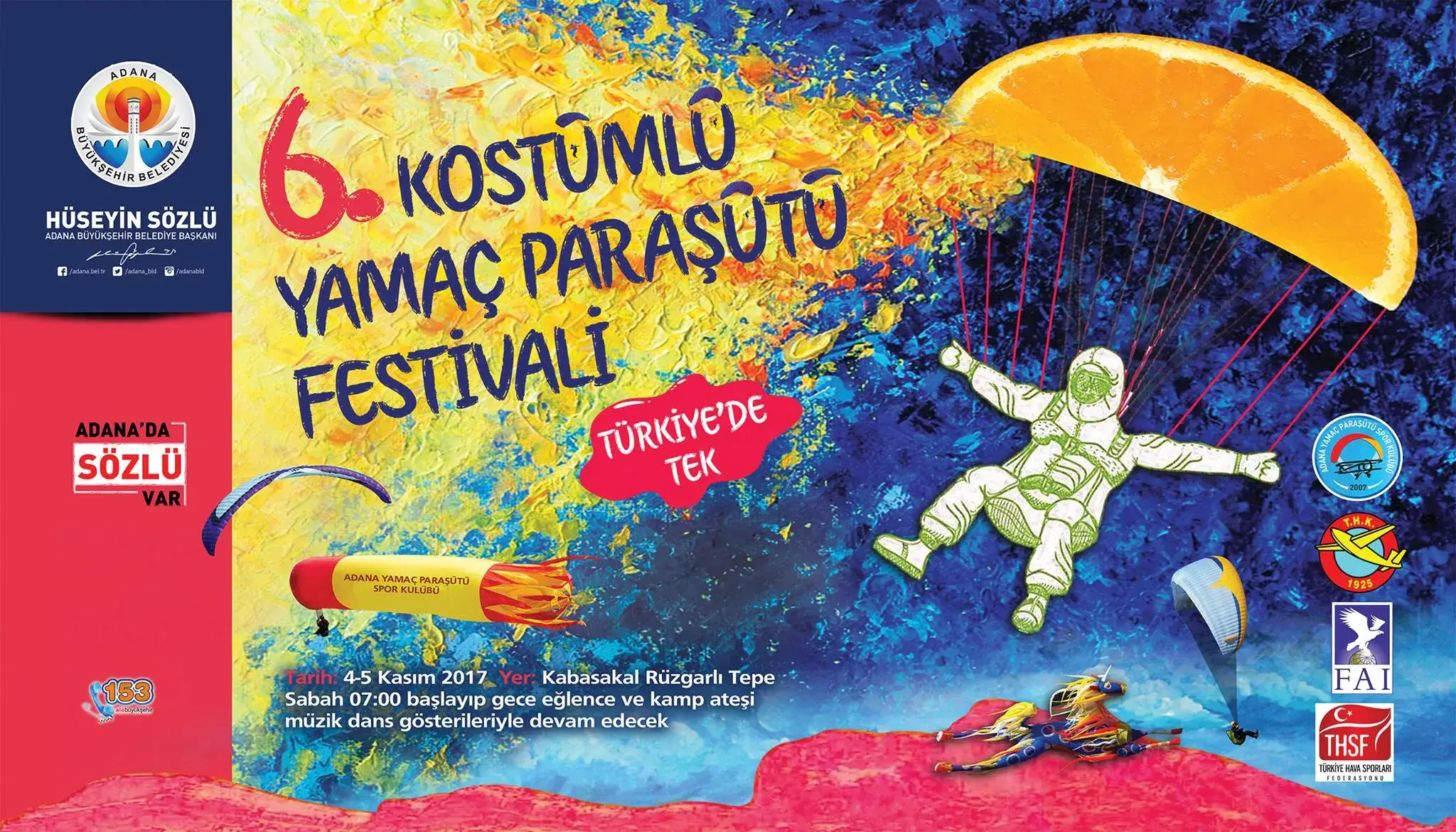 Yurucek ile Yamac Parasutu